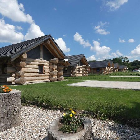 Naturstammhaus Tollensesee Groß Nemerow Buitenkant foto